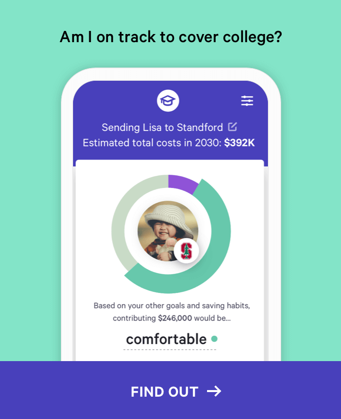 Am I on track to cover college? Find Out