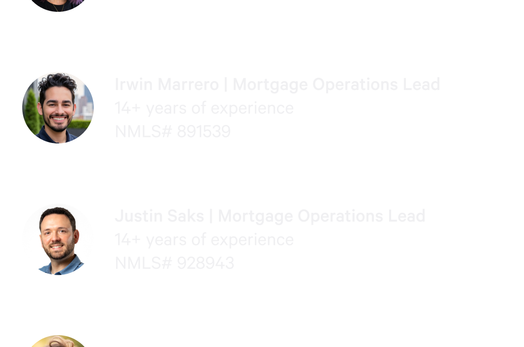 Our team of experienced loan officers