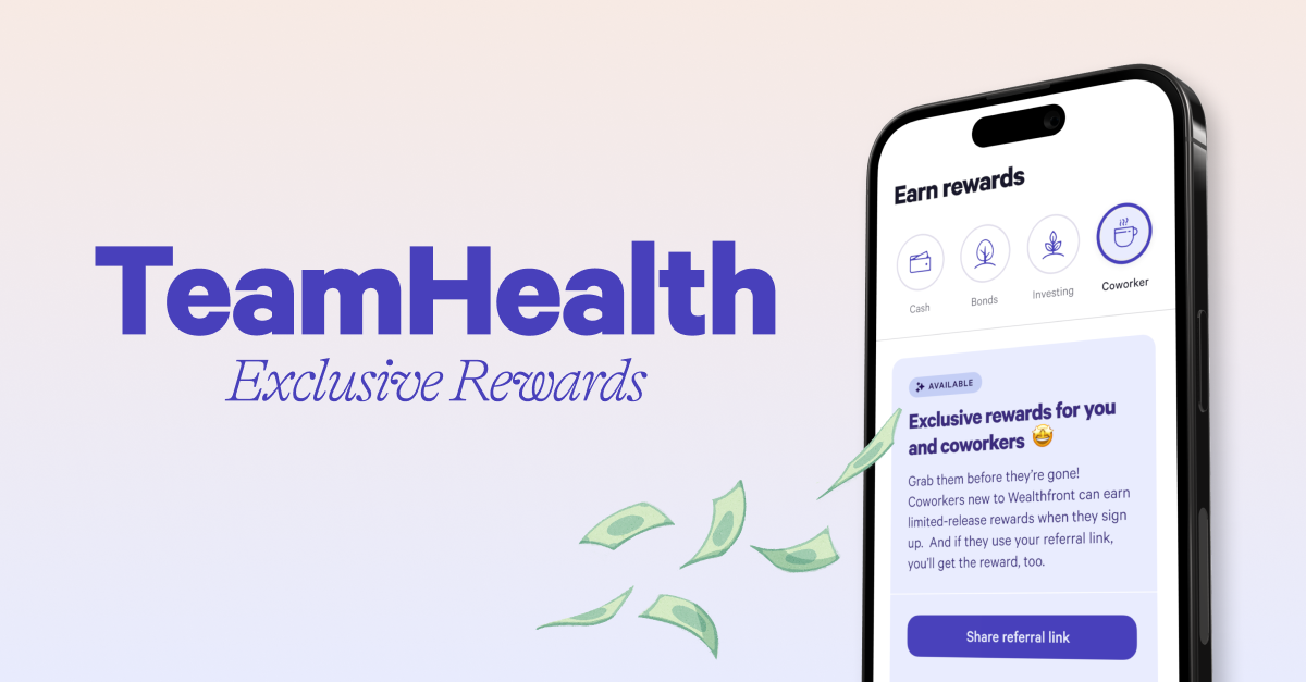 TeamHealth Coworker Rewards Wealthfront