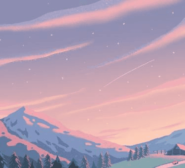 a landscape filled with mountains